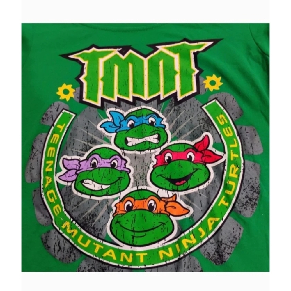 Nickelodeon TMNT Green Short Sleeve Tee - Picture 2 of 6